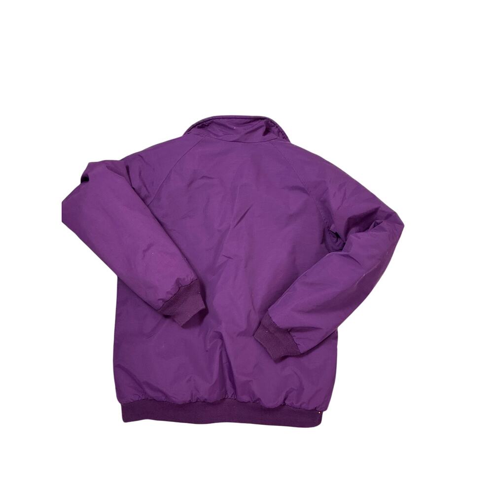 Lands' End Squall Purple Fleece Jacket Women's XS Winter Coat - Picture 3 of 4
